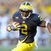 Michigan running back Vincent Smith runs the ball in for a touchdown in the third quarter at Michigan Stadium on Saturday. Melanie Maxwell I AnnArbor.com